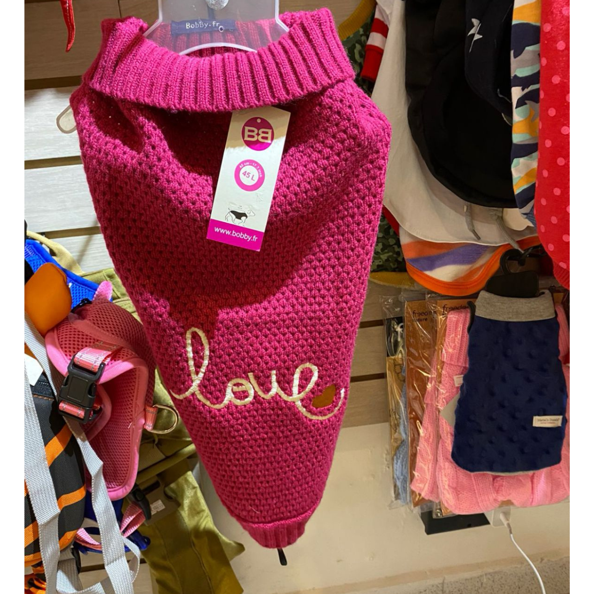 Buso Tejido Love Talla L