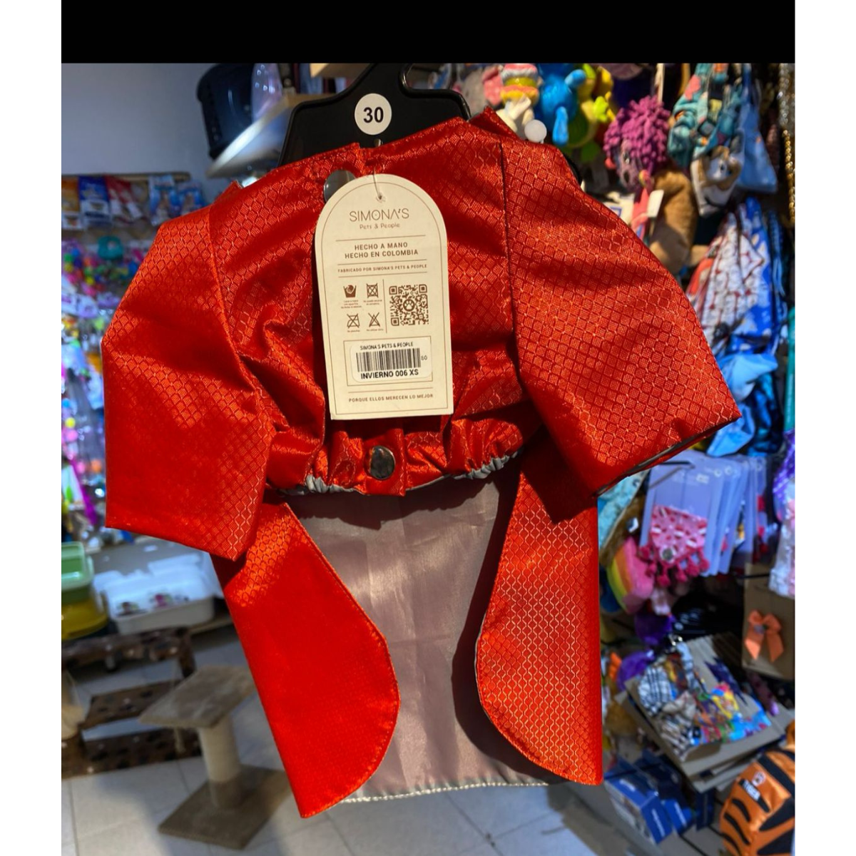 Impermeable Invierno Talla XS – S – M – L